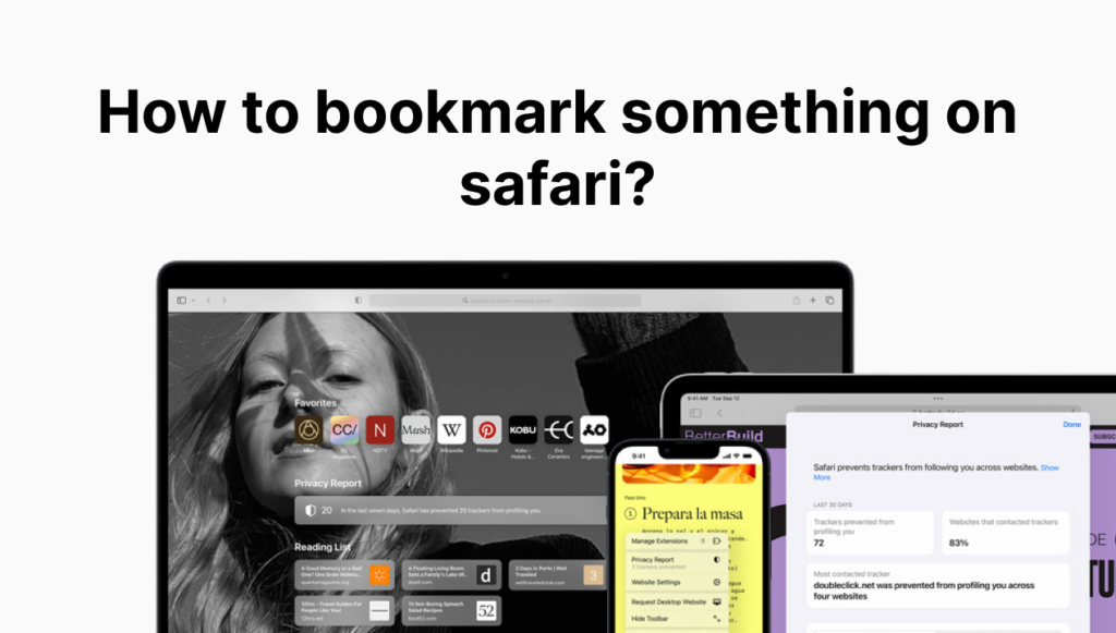 How to bookmark something on safari - Easy bookmark Viwer